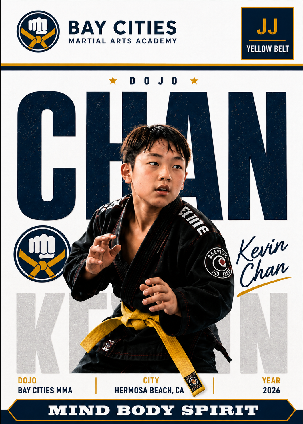 Martial Arts Signature 2 template