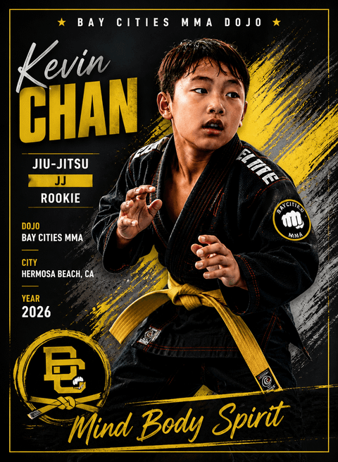 Martial Arts — Neon template